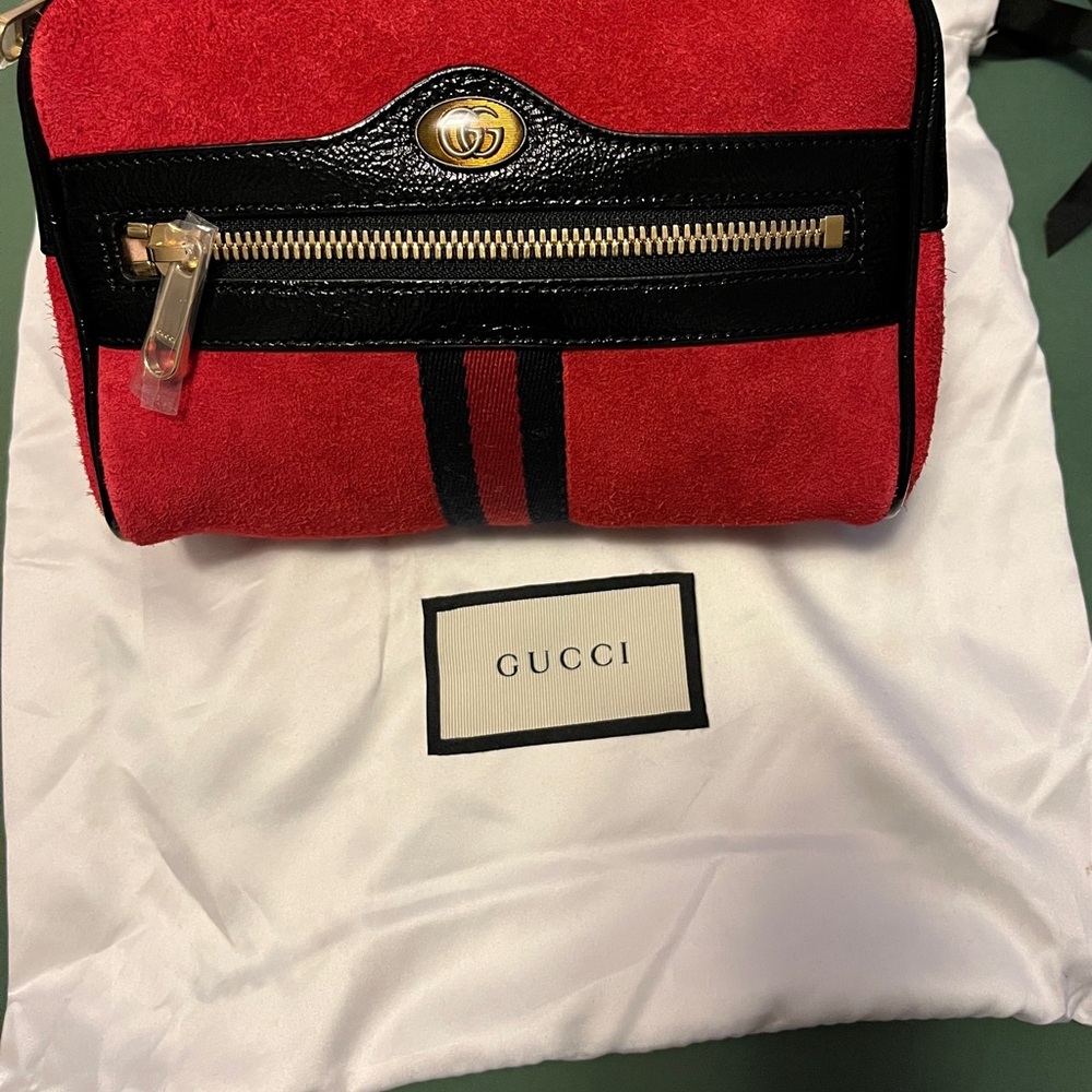 Gucci Red and Black Women's Bag
